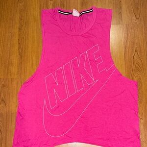 Nike Women's Vibrant Pink Muscle Tee